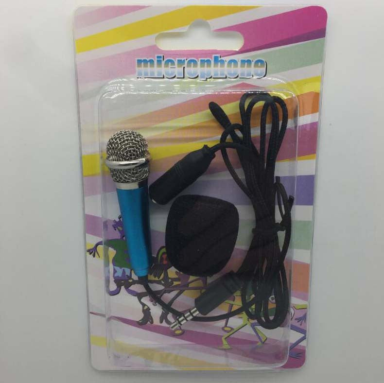 Microphones- Mini Karaoke Condenser Wired 3.5mm Microphone Mic Mobile Phone For Android Microphones- Mini Karaoke Condenser Wired 3.5mm Microphone Mic Mobile Phone For Android